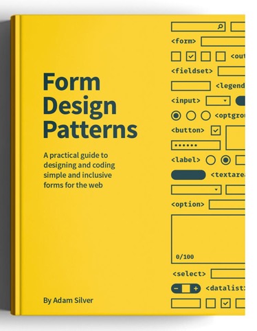 Form Design Patterns Book by Adam Silver